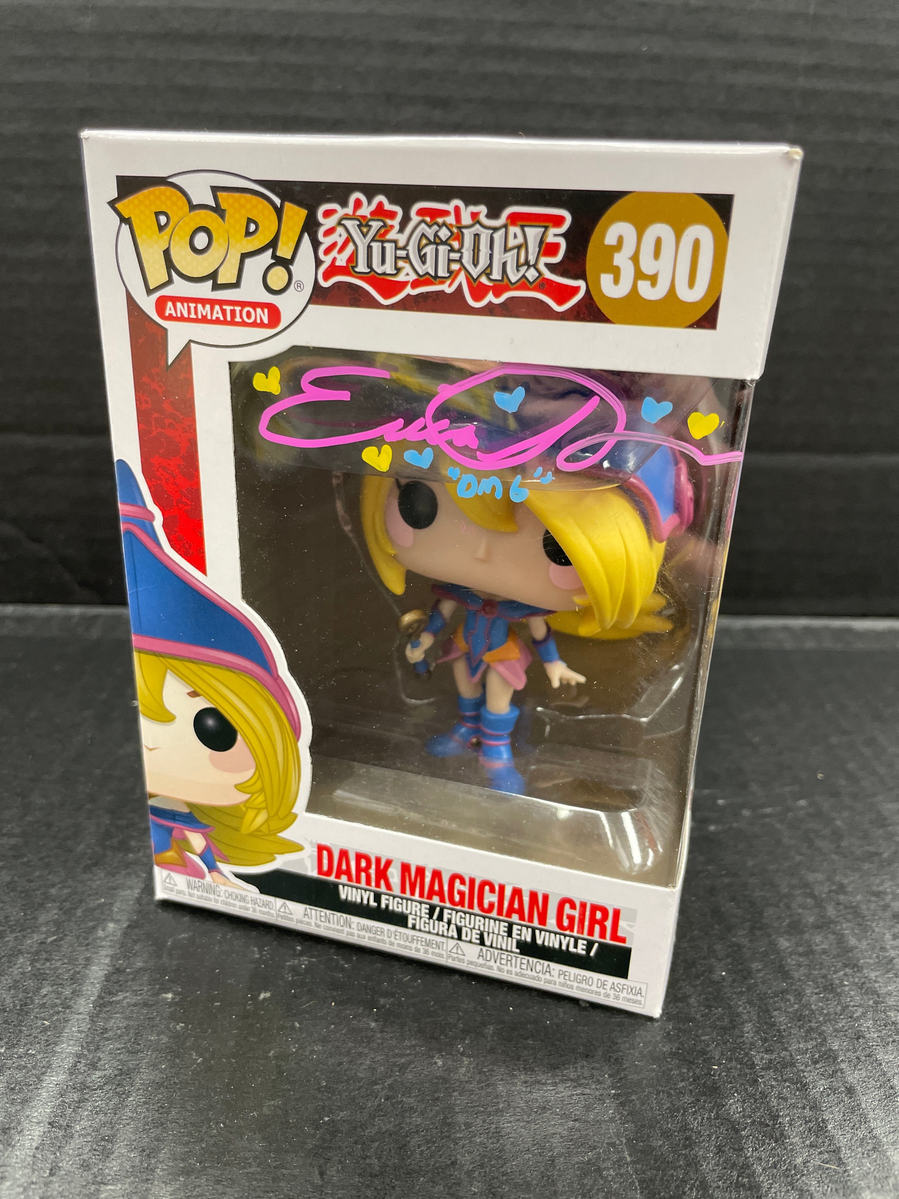 SIGNED Dark Magician Girl Funko shops Pop