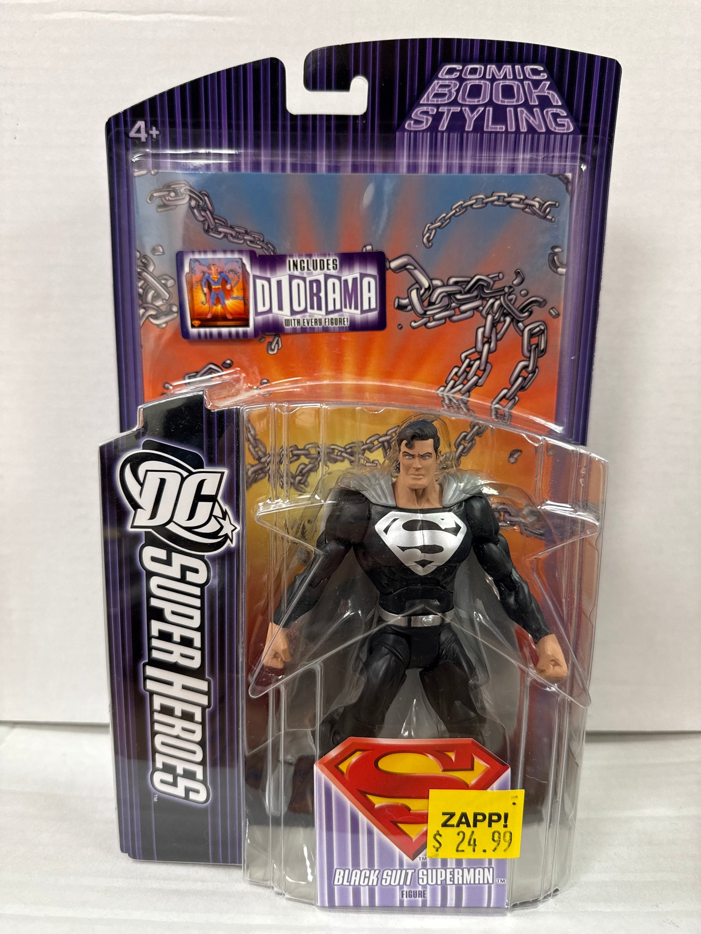 DC Super Heroes Black Suit Superman