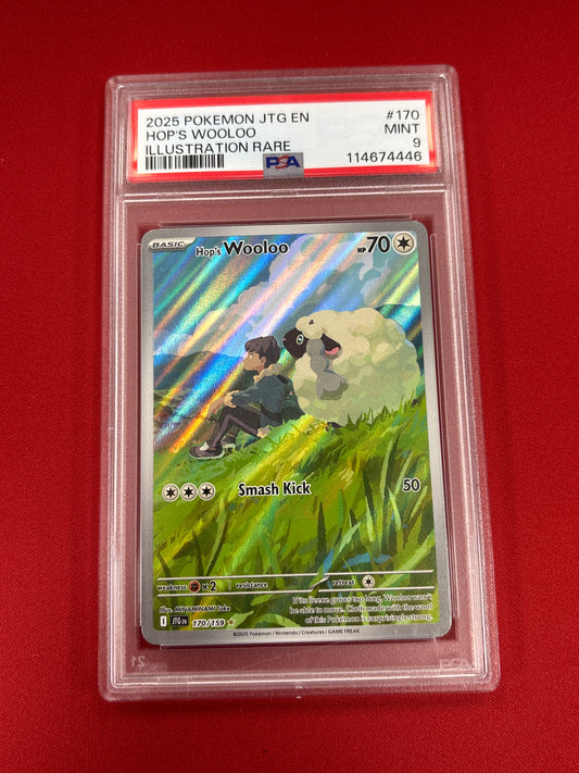 Pokemon Hop’s Wooloo 170/159 PSA 9