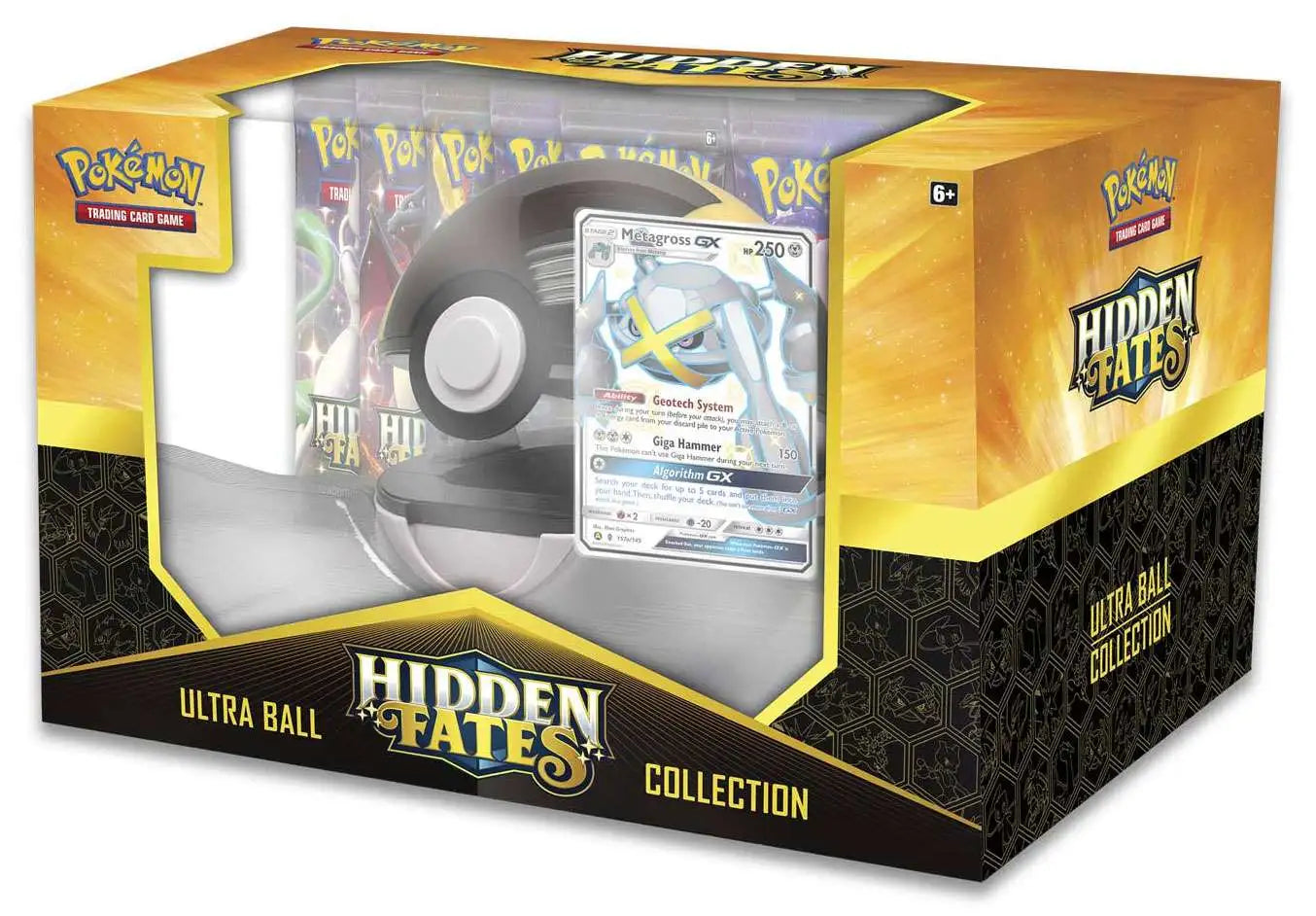 Pokemon Hidden Fates Ultra Ball Collection Box