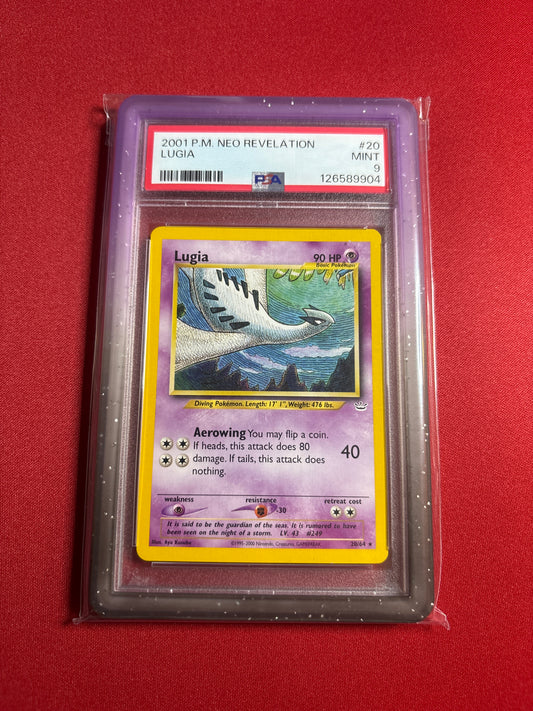Pokemon Lugia 20/64 (2001) PSA 9