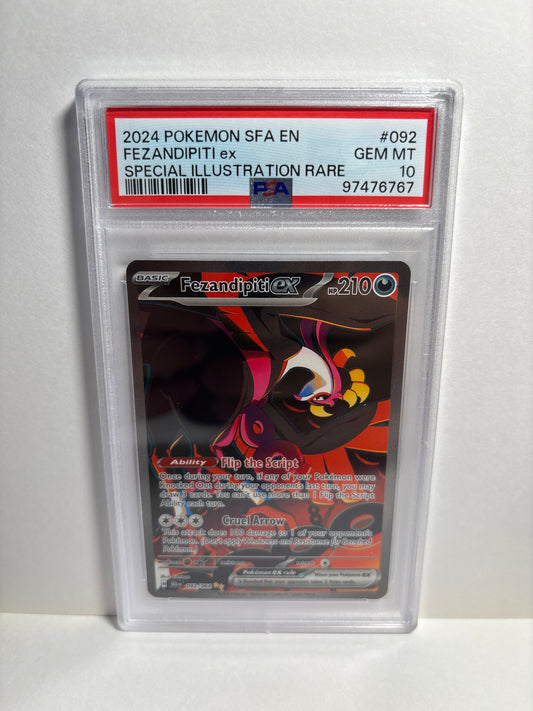 Pokemon Fezandipiti ex 092/064 PSA 10
