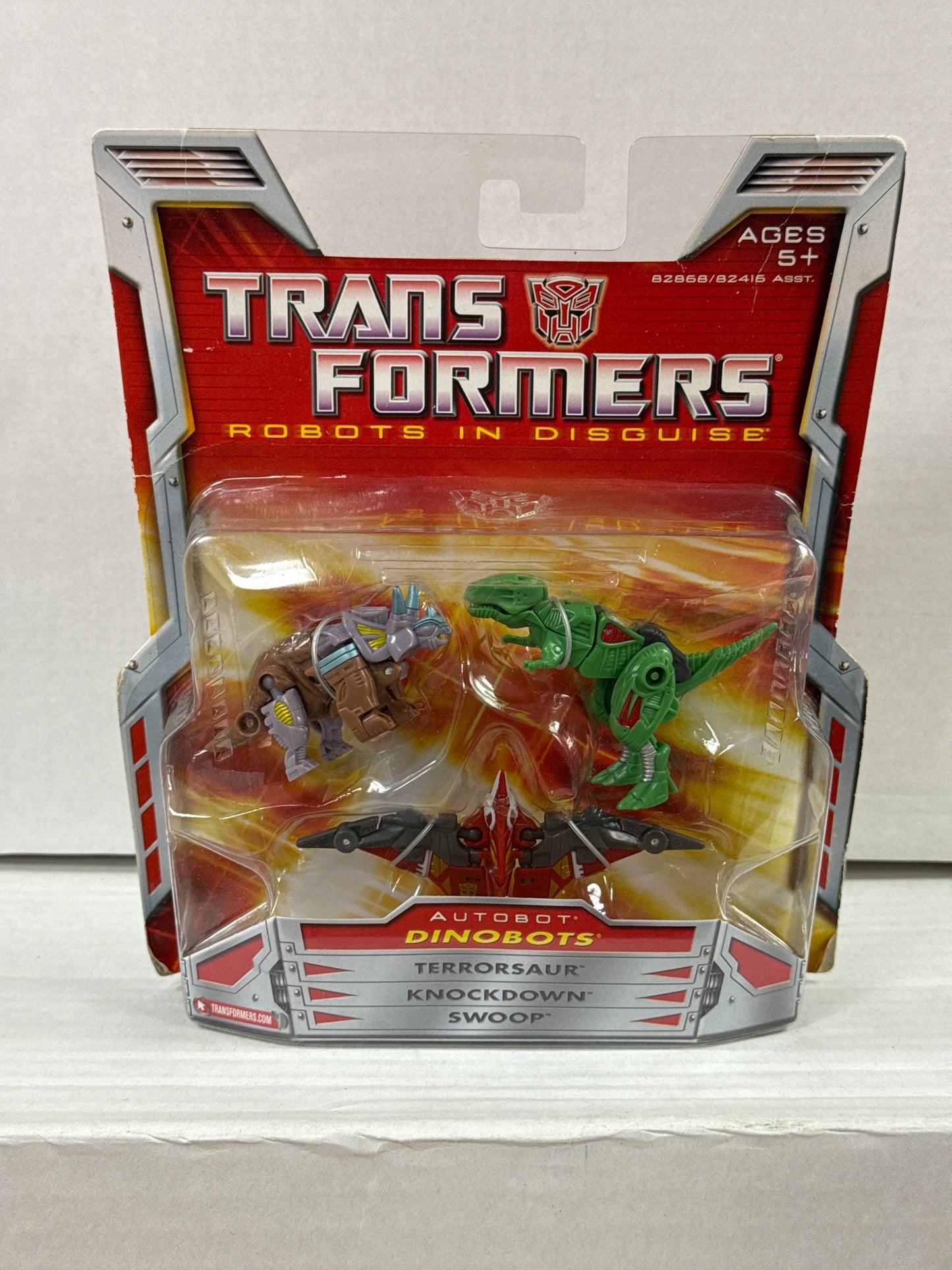 Transformers Robots in Disguise Autobot Dinobots Terrorsaur Knockdown Swoop