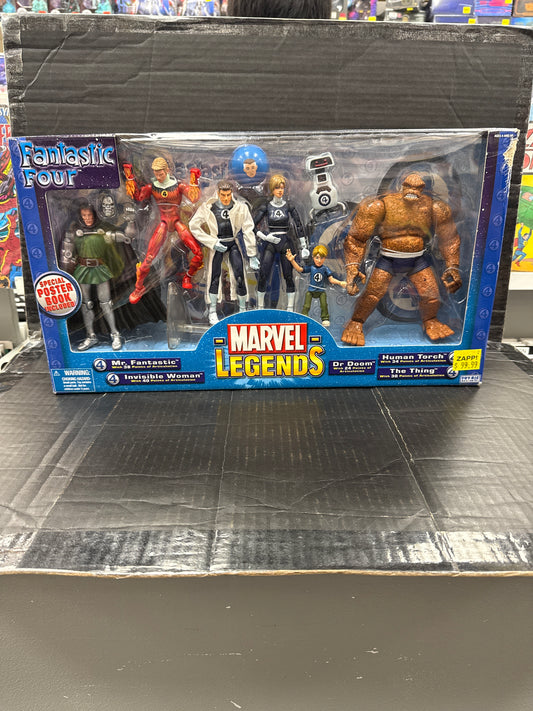 Marvel Legends Fantastic Four 5 Pack 2004