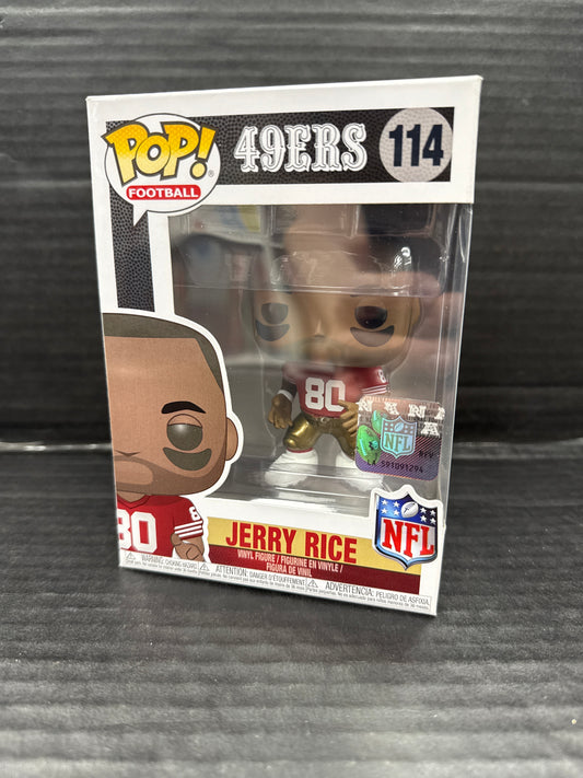 Funko Pop! Football NFL 49ers Jerry Rice 114 (Grade A)