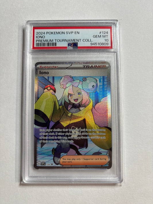 Pokemon Iono #124 PSA 10