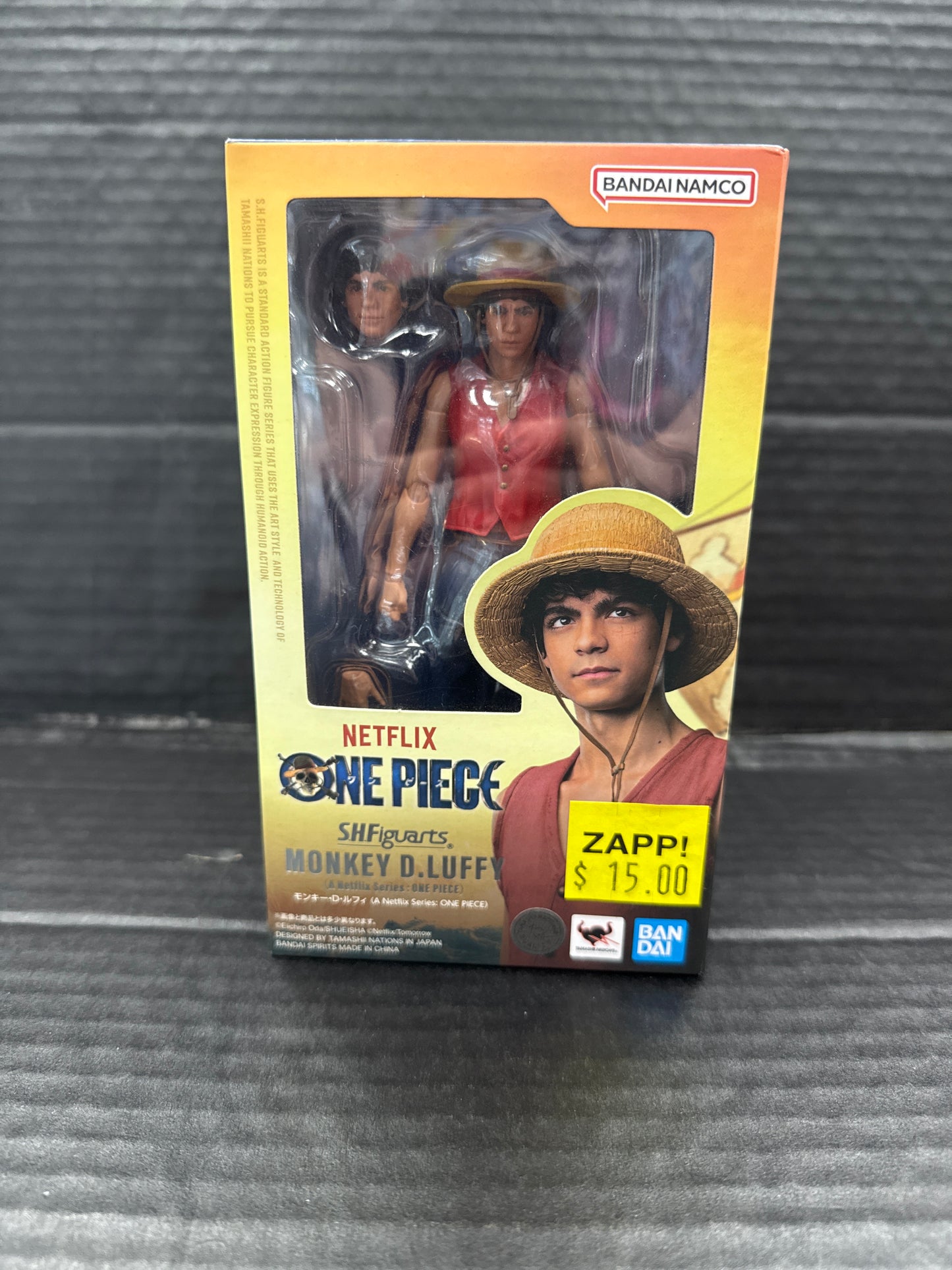 SH Figuarts One Piece Netflix Monkey D. Luffy (OPEN BOX)
