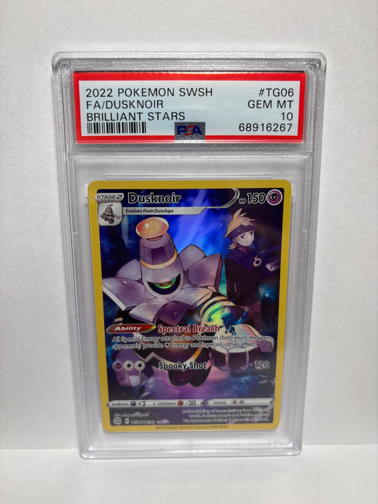 Pokemon Dusknoir TG06/TG30 PSA 10