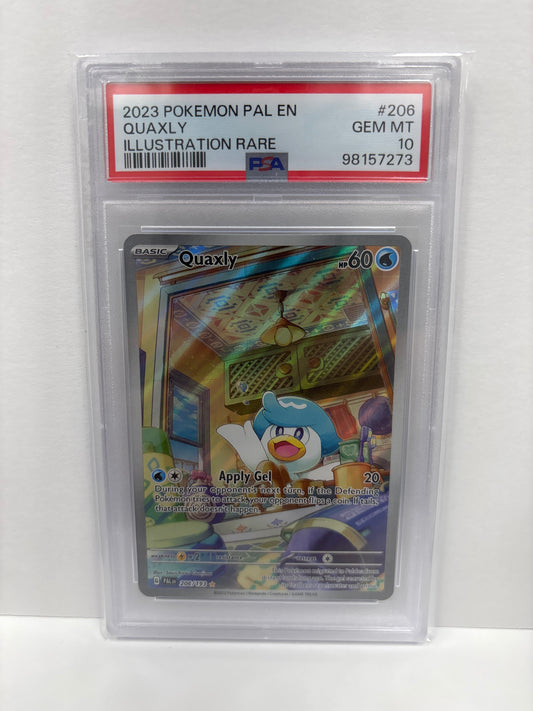 Pokemon Quaxly 206/193 PSA 10