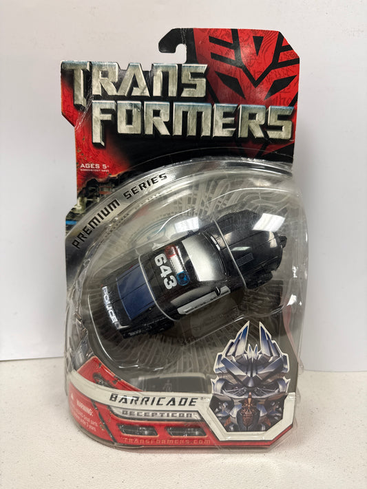 Transformers Premium Series Barricade 2007 (Non-Mint Box)