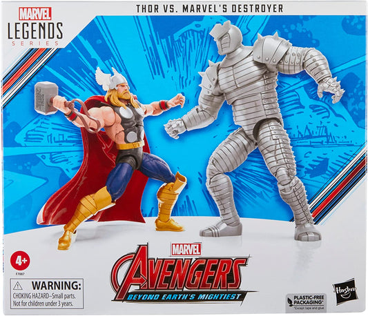 Marvel Legends Avengers Thor vs Marvel’s Destroyer