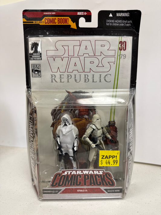 Star Wars Comic Packs Commander Keller & Galactic Marine