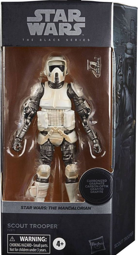 Star Wars: The Black Series 6" The Mandalorian Scout Trooper Carbonized
