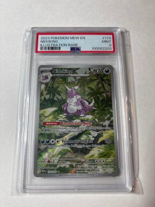 Pokemon Nidoking 174/165 PSA 9