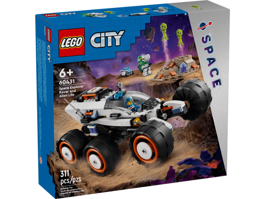 LEGO City Space Explorer Rover and Alien Life 60431