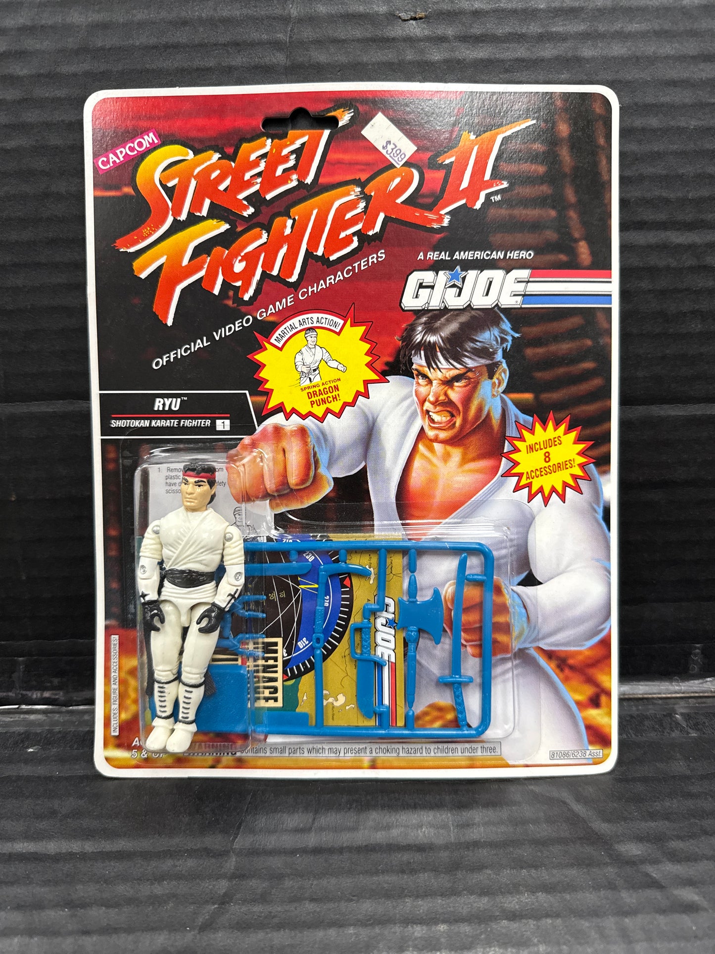 GI Joe Street Fighter II Ryu Hasbro 1993