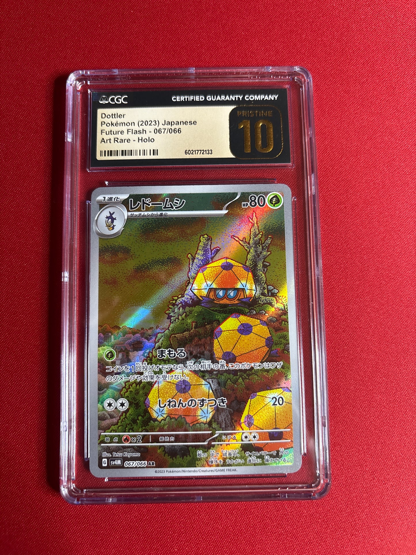 Pokemon Japanese Dottler 067/066 CGC Pristine 10