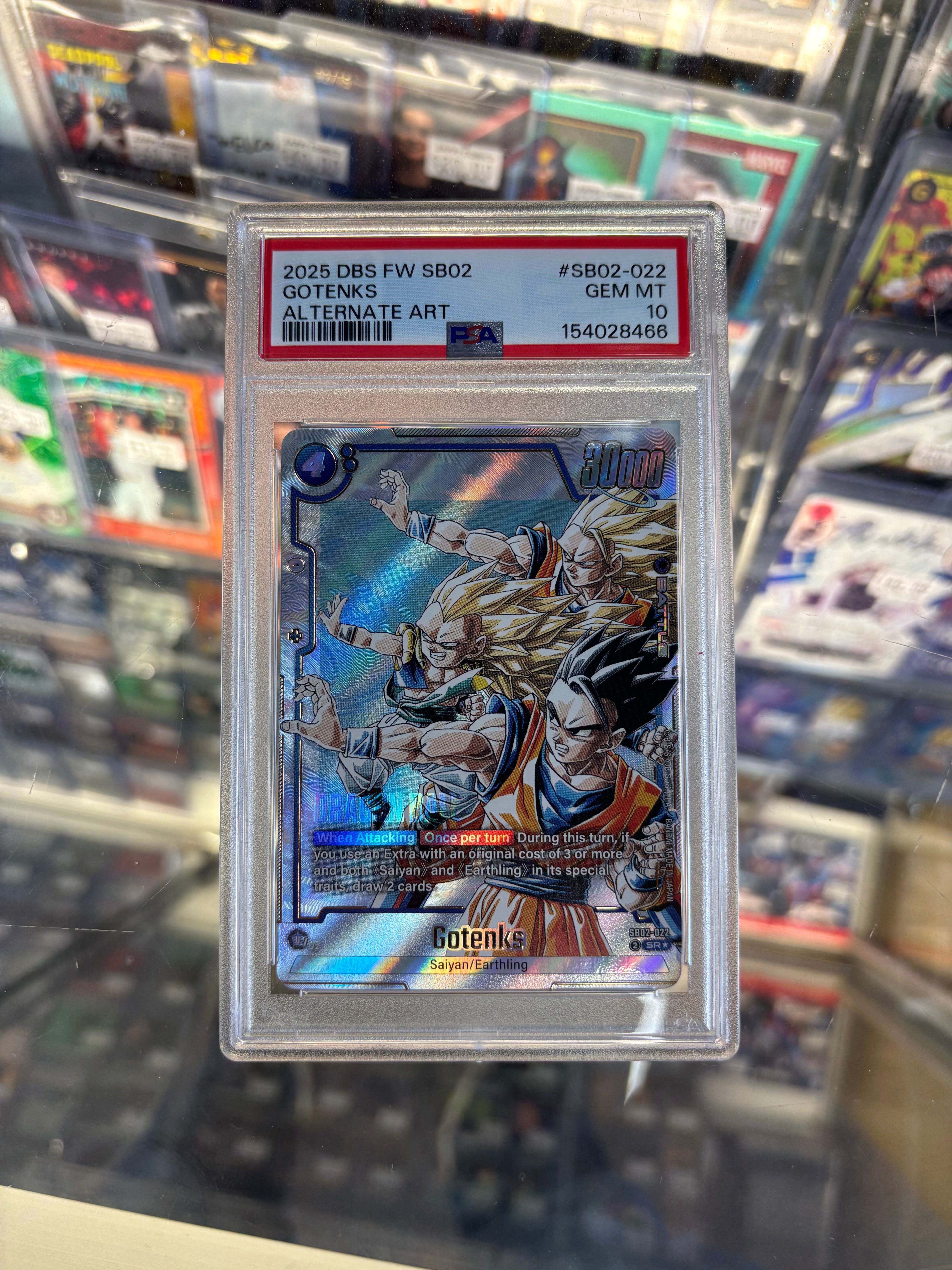 Dragon Ball Super Fusion World Gotenks SB02-022 PSA 10 – Zapp! Comics