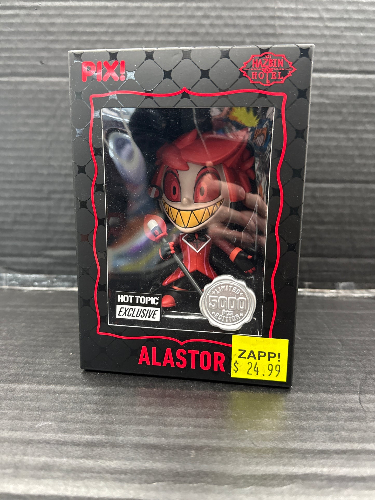 Hazbin Hitel x Thrilljoy PIX! Alastor Hot Topic Exclusive