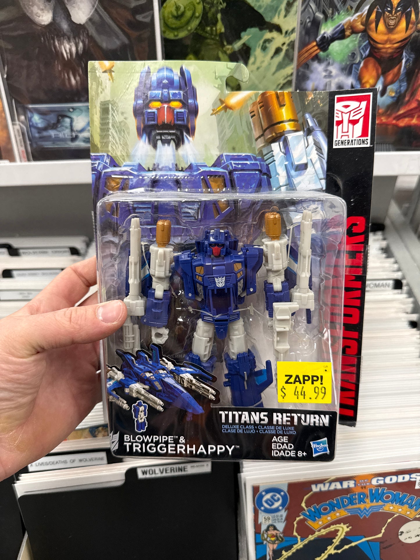 Transformers Titans Return Deluxe Class Blowpipe & Triggerhappy