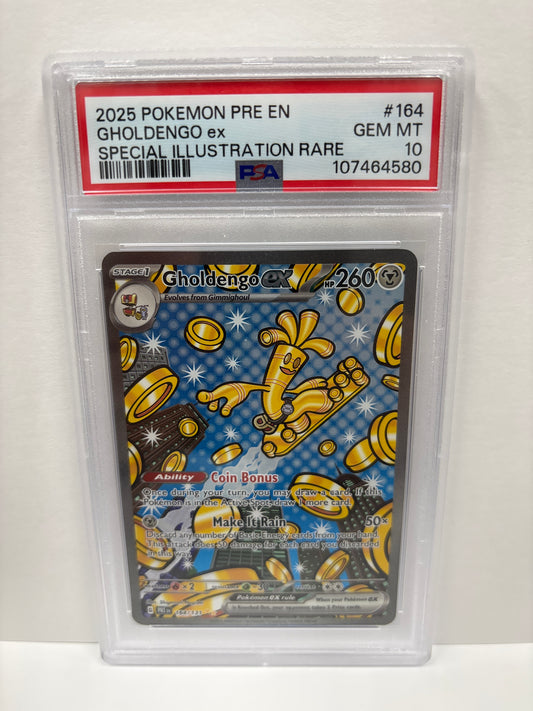 Pokemon Gholdengo ex 164/131 PSA 10