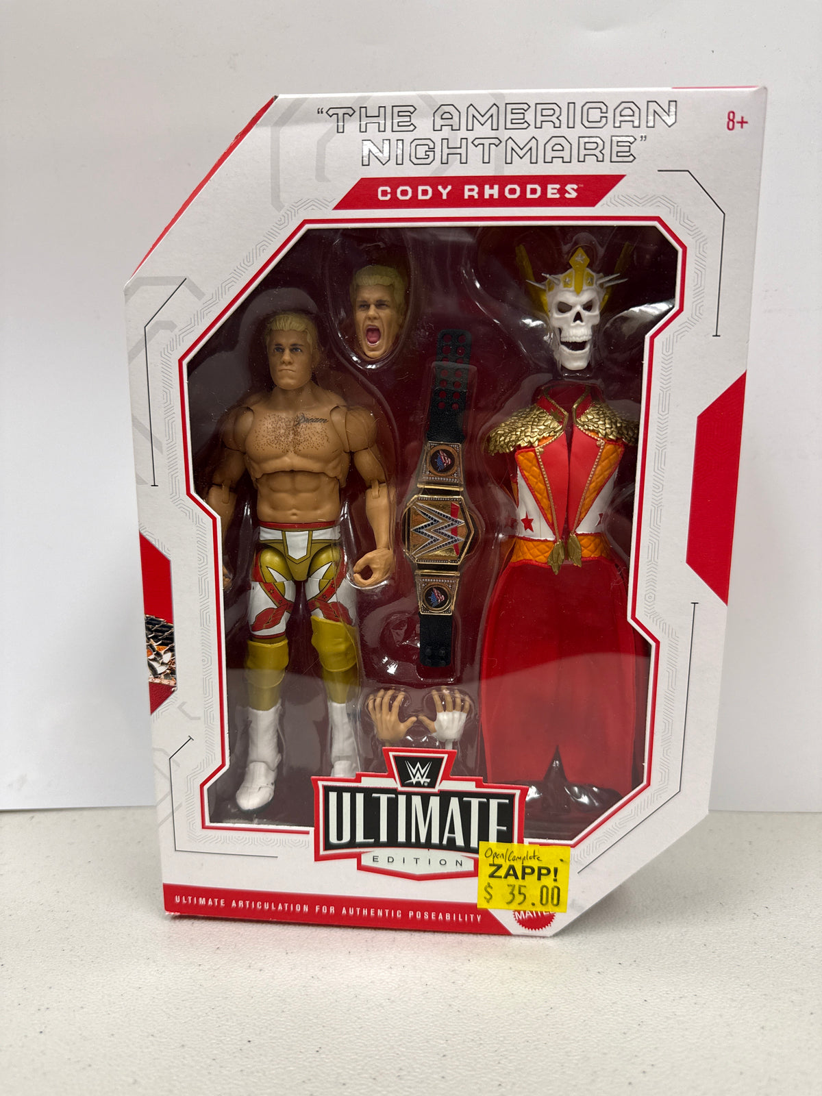 WWE Ultimate Edition “The American Nightmare” Cody Rhodes (Open Box/Complete)