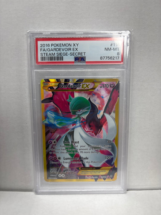 Pokemon Gardevoir EX 116/114 PSA 8