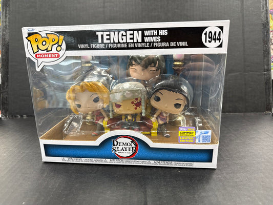 Funko Pop! Demon Slayer Tengen with his Wives (Grade A-)