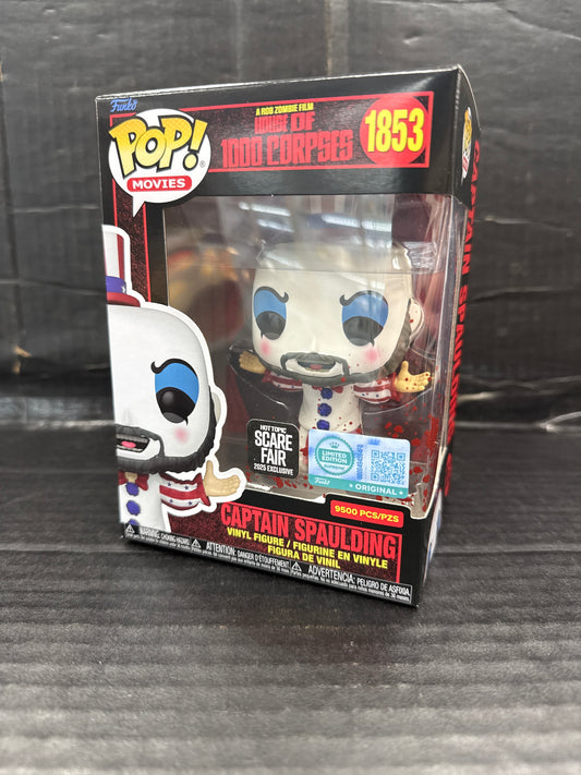 Funko Pop! House of a 1000 Corpses Captain Spaulding Hot Topic Scare Fair 2025 Exclusive (Grade A)