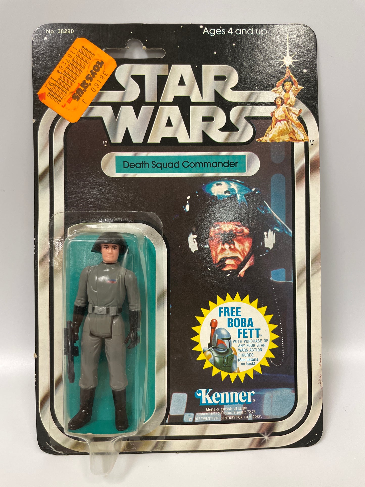 Star Wars Death Squad Commander 1978 Kenner Vintage Action Figure