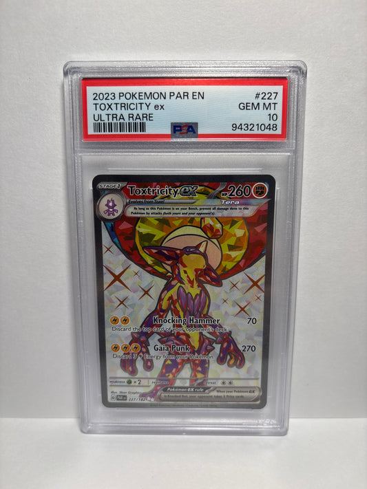 Pokemon Toxtricity ex 227/182 PSA 10