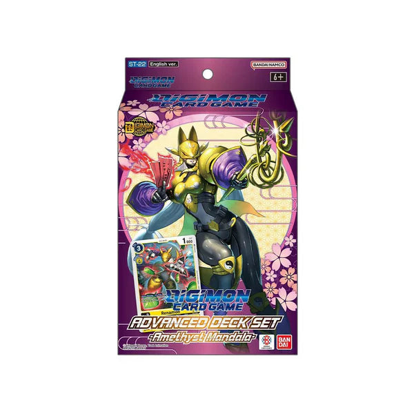 Digimon Card Game Amethyst Mandala Advanced Deck Set