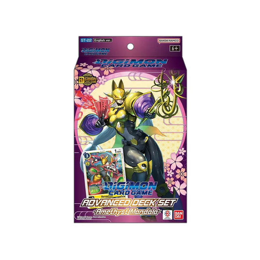 Digimon Card Game Amethyst Mandala Advanced Deck Set