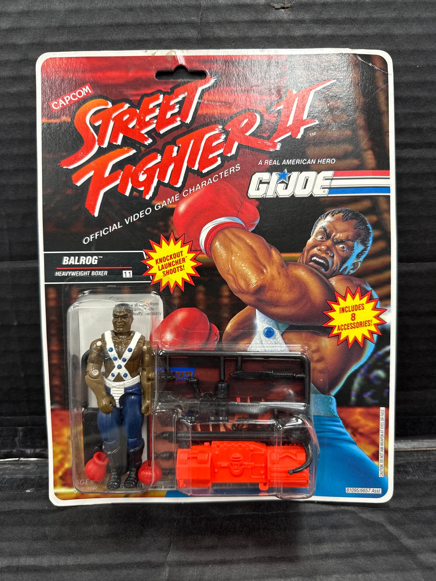 GI Joe Street Fighter Balrog Hasbro 1993