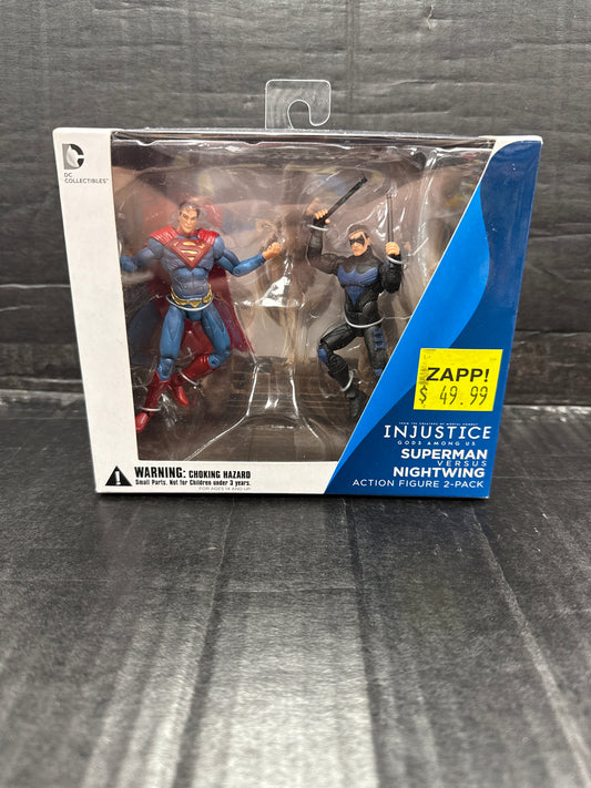 DC Collectibles Injustice Gods Among Us Superman & Nightwing 2-Pack