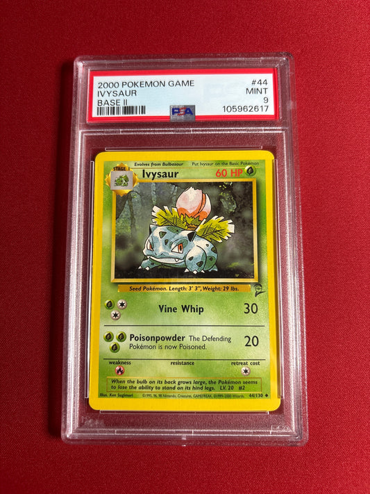 Pokemon Ivysaur 44/130 (2000) PSA 9