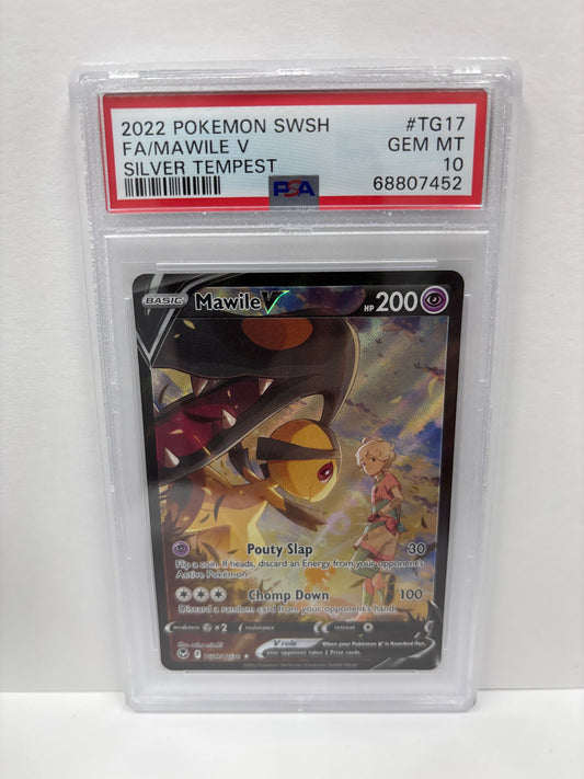 Pokemon Mawile V TG17/TG30 PSA 10