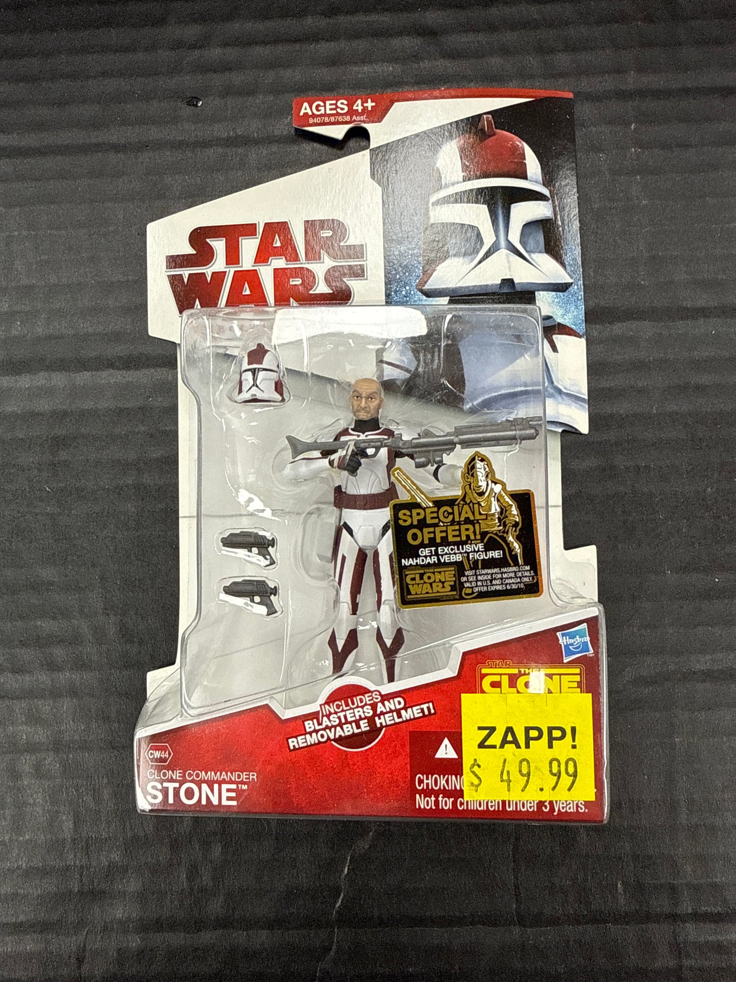 Star Wars The Clone Wars Clone Commander Stone 2009