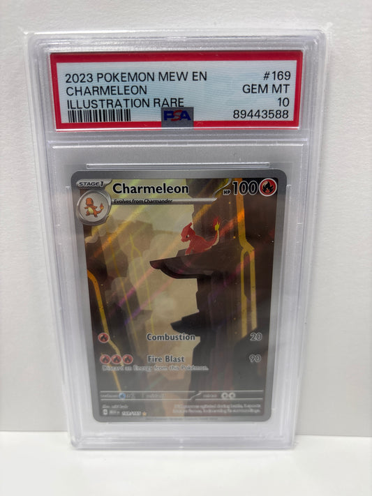 Pokemon Charmeleon 169/165 PSA 10