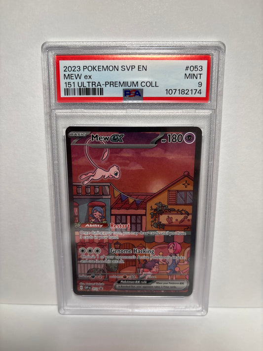 Pokemon Mew ex 053 PSA 9