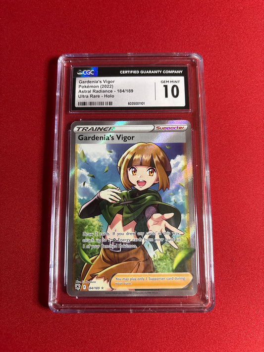 Pokemon Gardenia’s Vigor 184/189 CGC 10