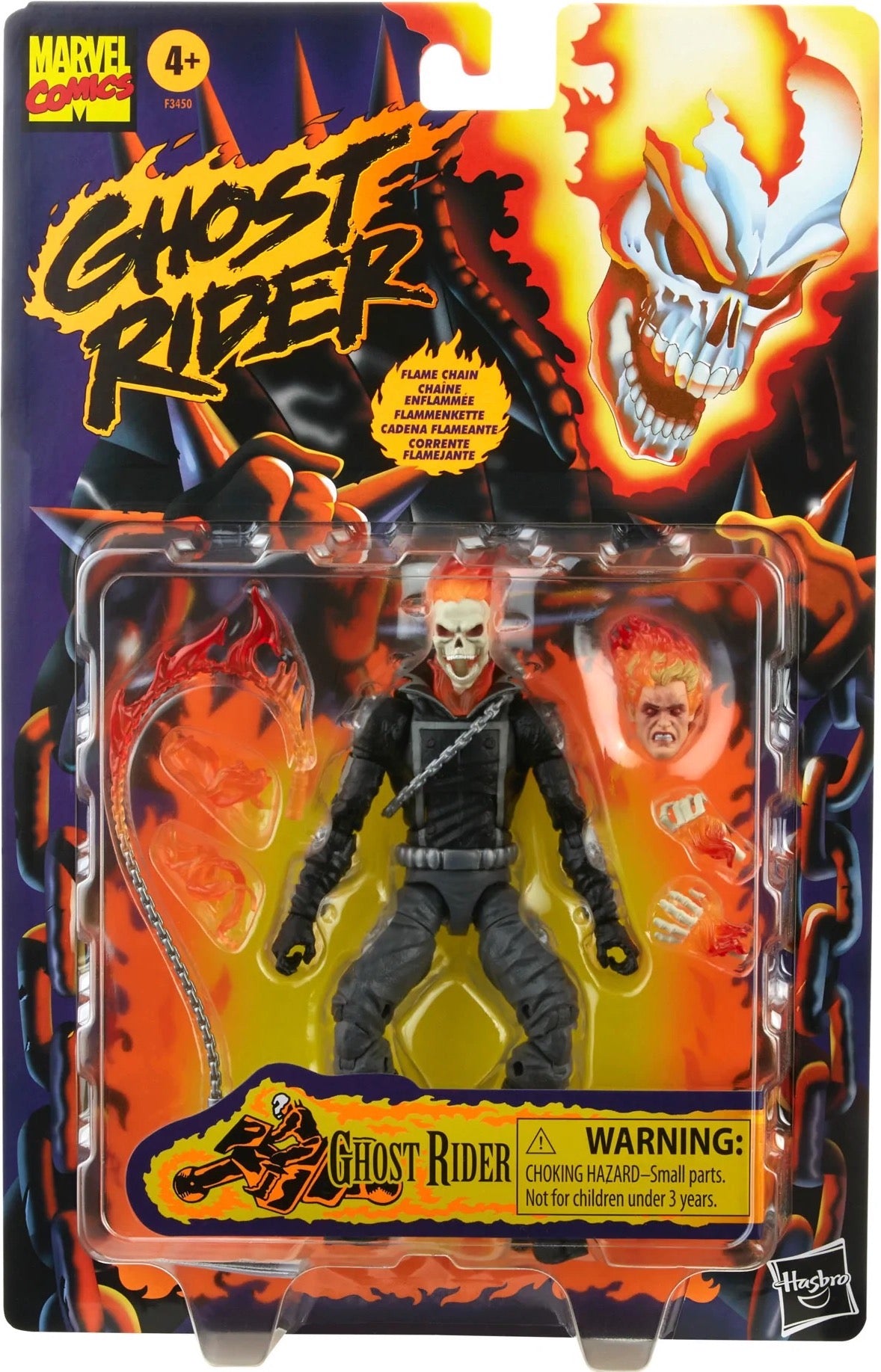 Marvel Legends Ghost Rider Retro Card
