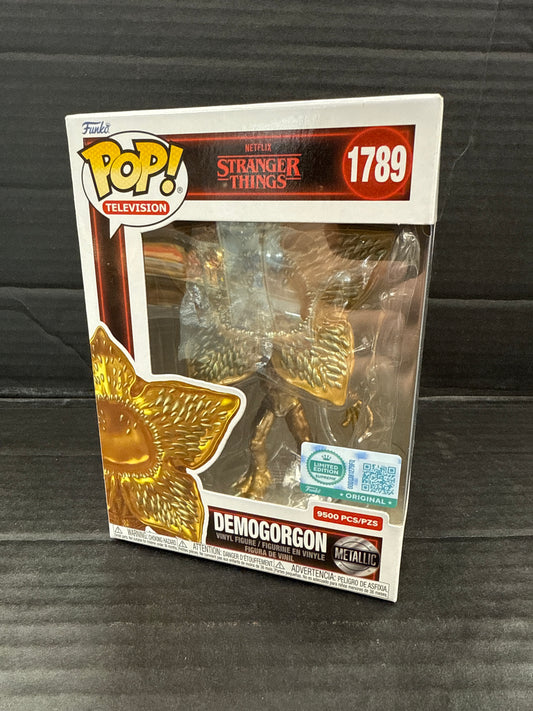 Funko Pop! Stranger Things Demogorgon Metallic 1789 Limited Edition (Grade A)