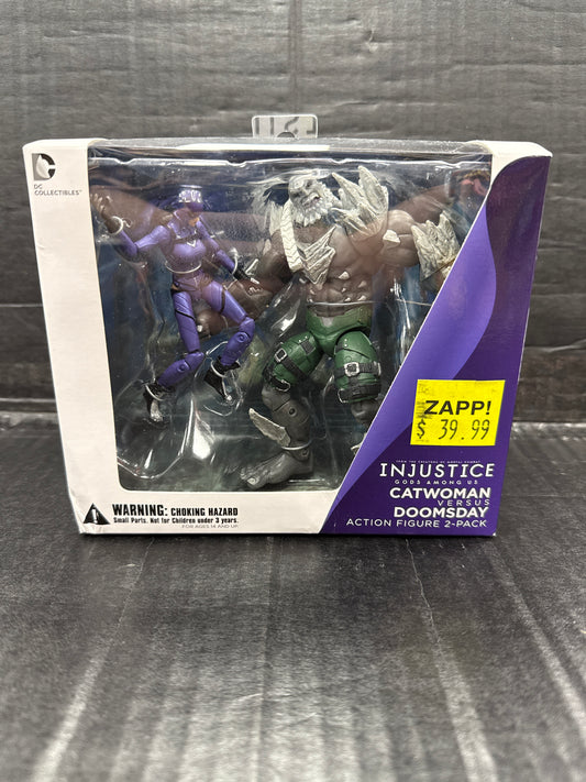 DC Collectibles Injustice Gods Among Us Catwoman & Doomsday 2-Pack