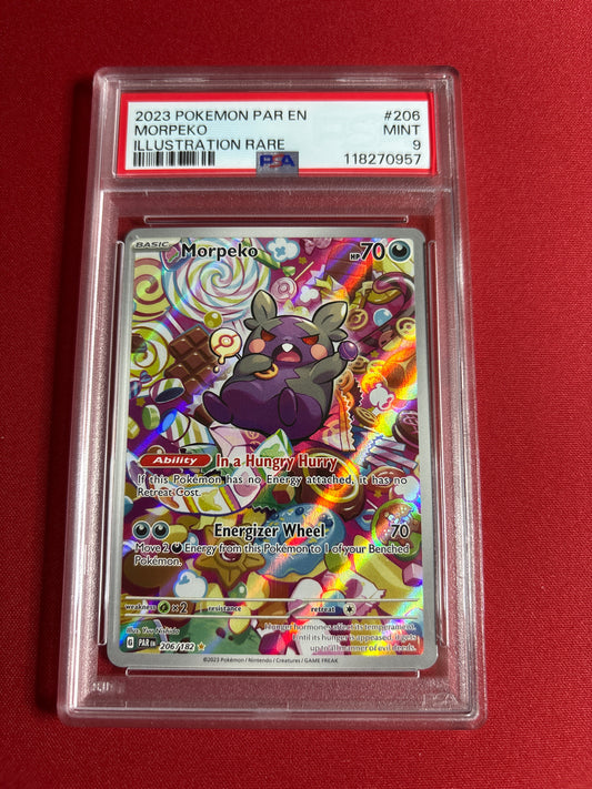 Pokemon Morpeko 206/182 PSA 9
