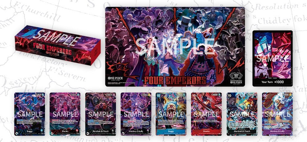 One Piece Card Game English Version 2nd Anniversary Set (No Brown Shipper Box)