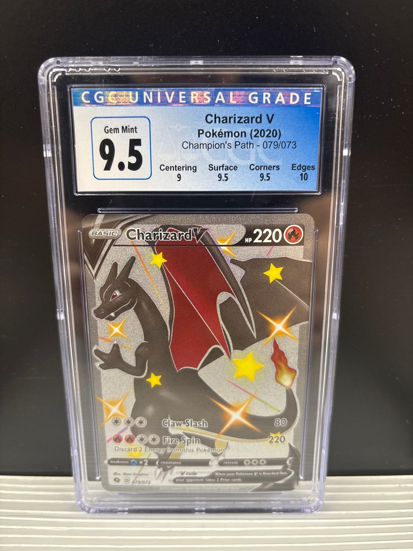 Pokemon Charizard V 079/073 CGC 9.5 (Old Label)