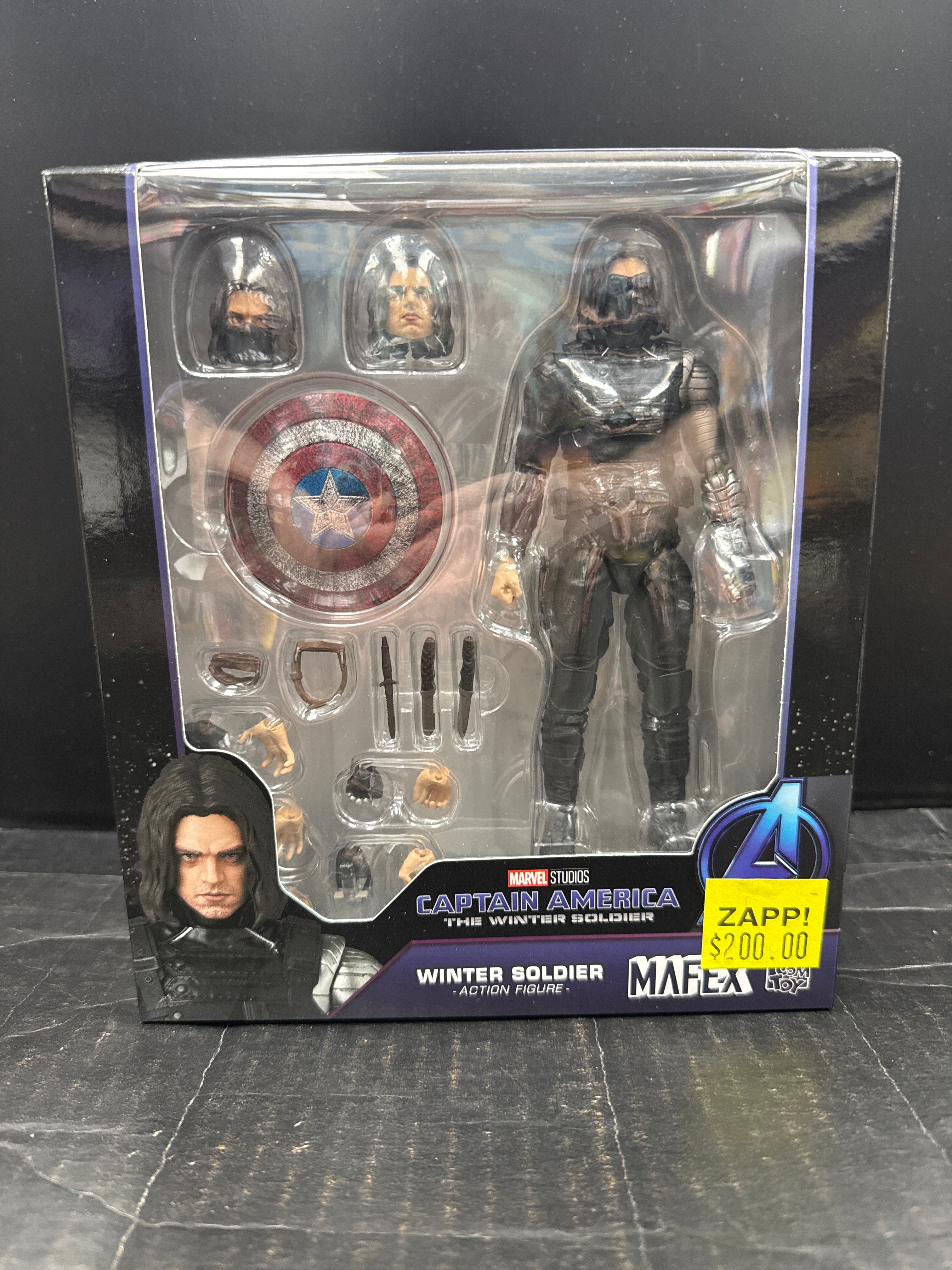 Medicom MAFEX Captain America The Winter Soldier: Winter Soldier