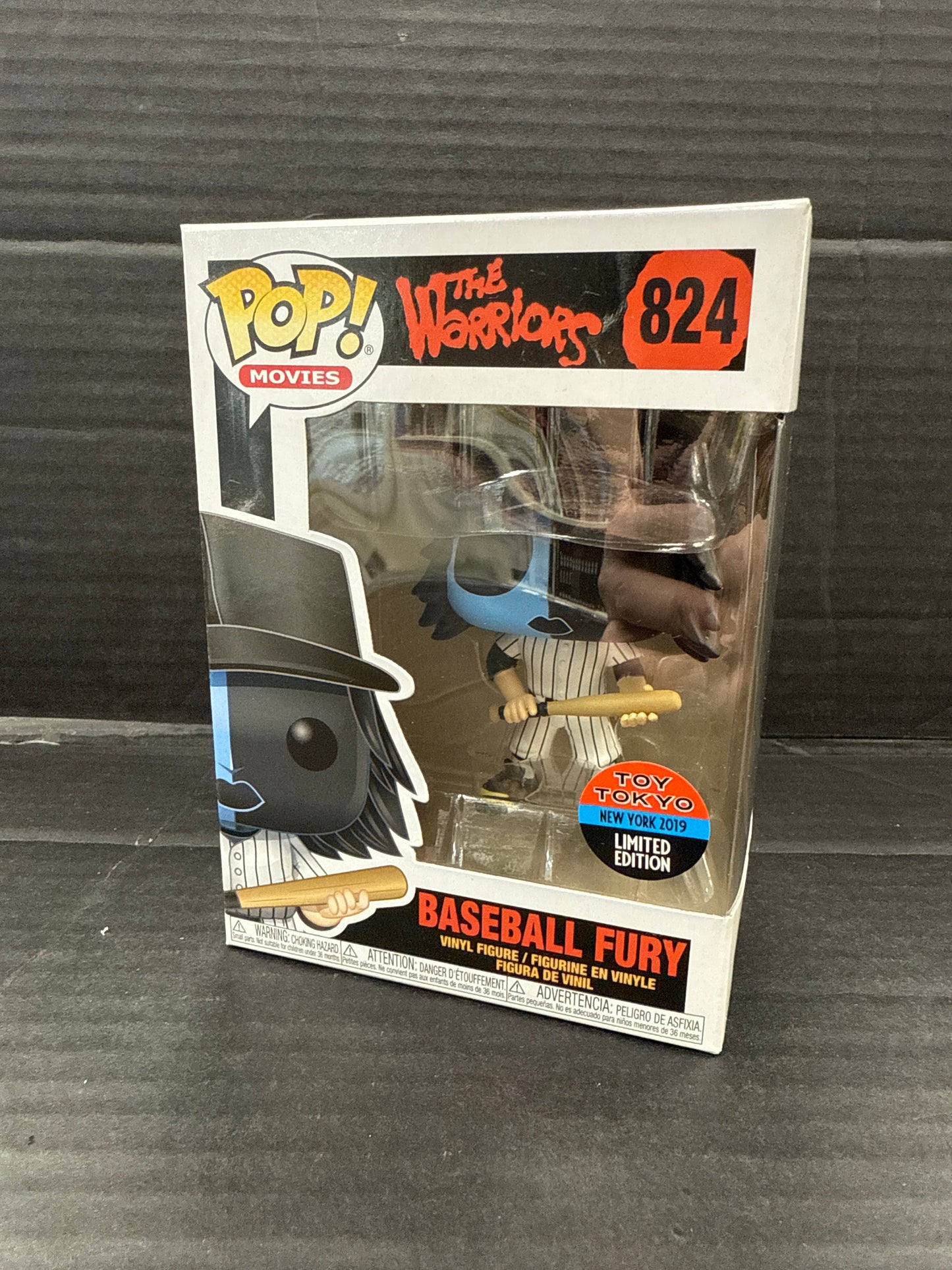 Funko Pop! The Warriors Baseball Fury 824 Toy Tokyo Exclusive 2019 (Grade A)