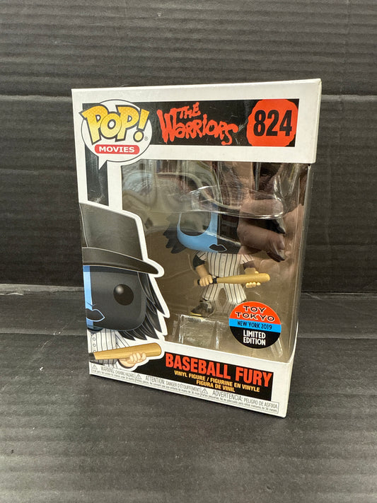 Funko Pop! The Warriors Baseball Fury 824 Toy Tokyo Exclusive 2019 (Grade A)